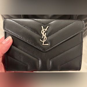 CASSANDRE MATELASSÉ SMALL ENVELOPE WALLET IN LAMBSKIN